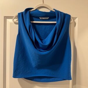 Zara Cowl Neck Tank